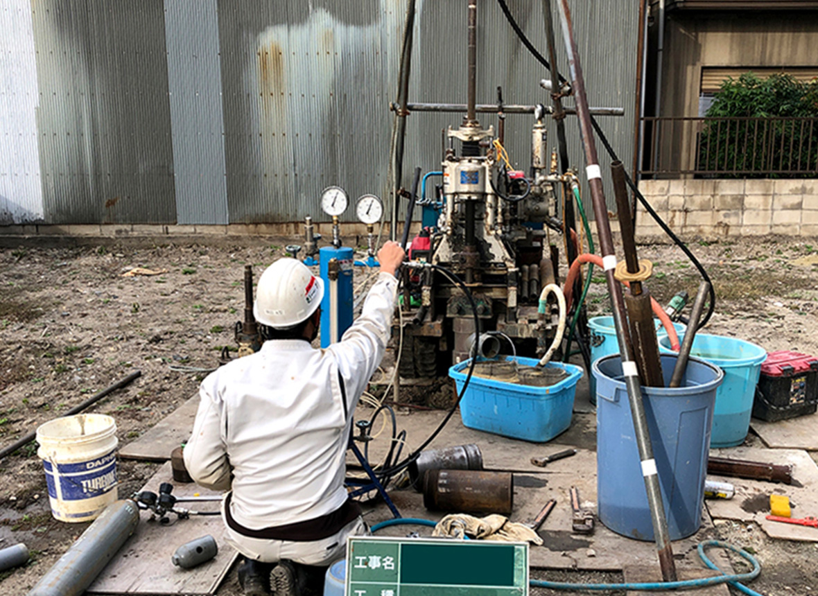 孔内水平載荷試験｜昭和地質株式会社｜愛知県瀬戸市